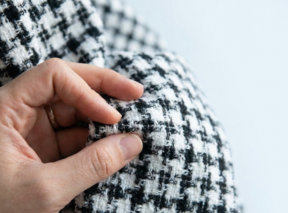 Zakelijke blazer voor dames met klassieke print | jasje Figl